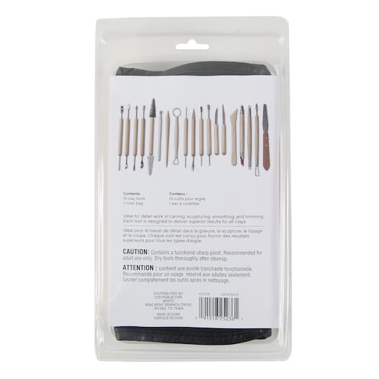 6 Pack: 20 Piece Clay Tool Set by Craft Smart®